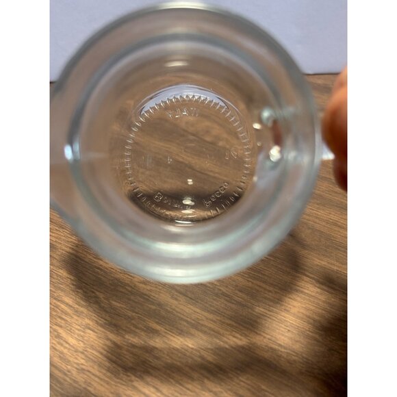 Bormioli Rocco Clear Glass Pitcher 0.25L Italy Heavy Small Carafe Creamer - Picture 6 of 8